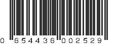 UPC 654436002529