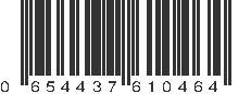 UPC 654437610464