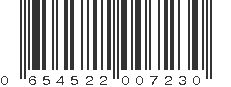 UPC 654522007230