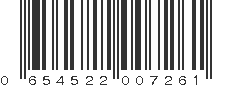 UPC 654522007261