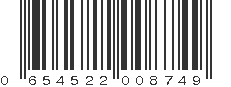 UPC 654522008749