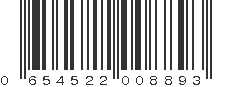 UPC 654522008893