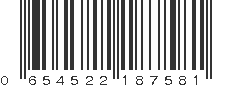 UPC 654522187581