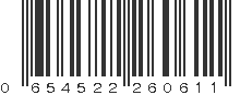 UPC 654522260611