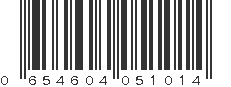 UPC 654604051014