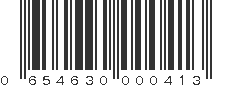 UPC 654630000413