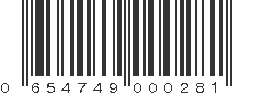 UPC 654749000281