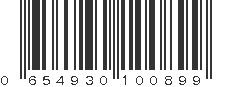 UPC 654930100899