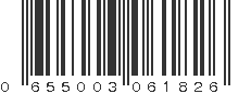 UPC 655003061826