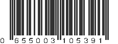 UPC 655003105391