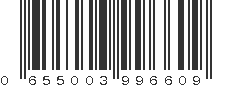 UPC 655003996609