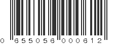 UPC 655056000612