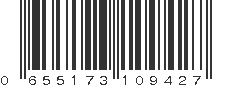 UPC 655173109427