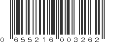 UPC 655216003262