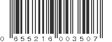 UPC 655216003507