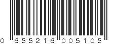 UPC 655216005105