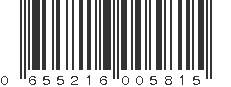 UPC 655216005815