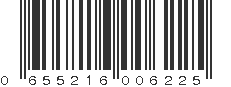 UPC 655216006225