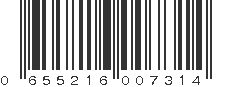 UPC 655216007314