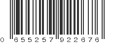 UPC 655257922676