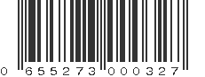 UPC 655273000327