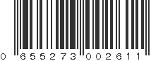 UPC 655273002611