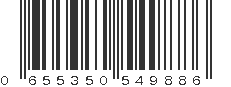 UPC 655350549886