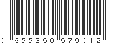 UPC 655350579012