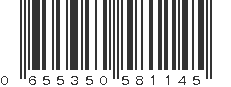 UPC 655350581145