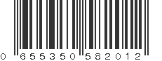 UPC 655350582012