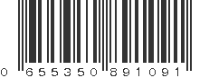 UPC 655350891091