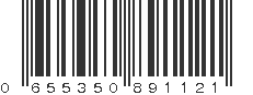 UPC 655350891121