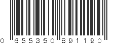 UPC 655350891190