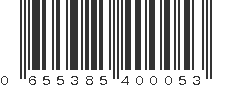 UPC 655385400053