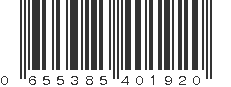 UPC 655385401920