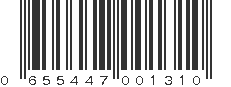 UPC 655447001310