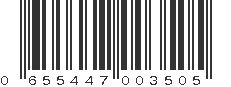 UPC 655447003505