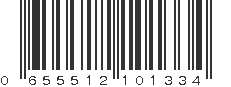 UPC 655512101334