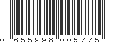 UPC 655998005775