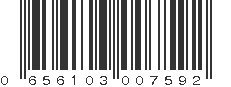 UPC 656103007592