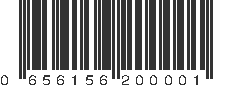 UPC 656156200001