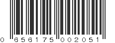 UPC 656175002051