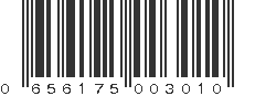 UPC 656175003010