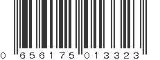 UPC 656175013323