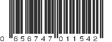 UPC 656747011542