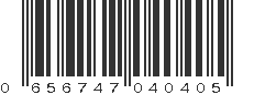 UPC 656747040405