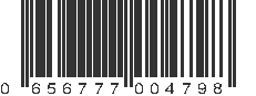 UPC 656777004798