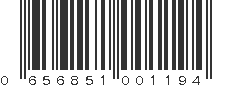 UPC 656851001194