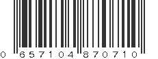 UPC 657104870710