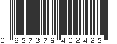 UPC 657379402425